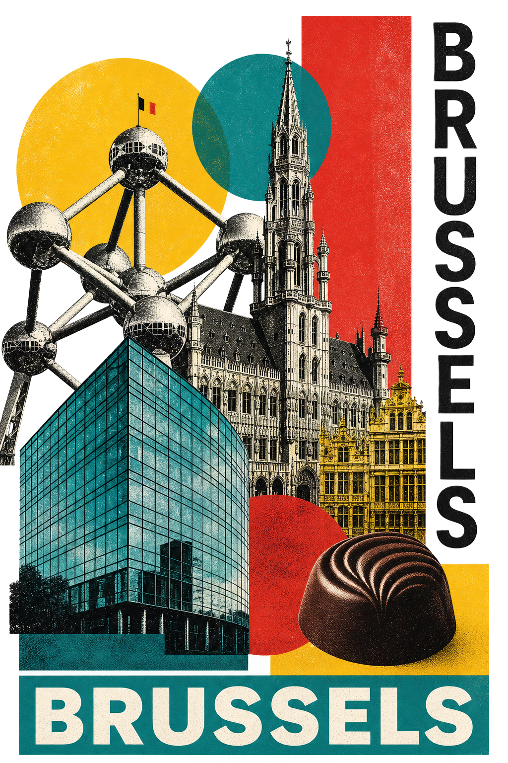 Brussels miniature diorama