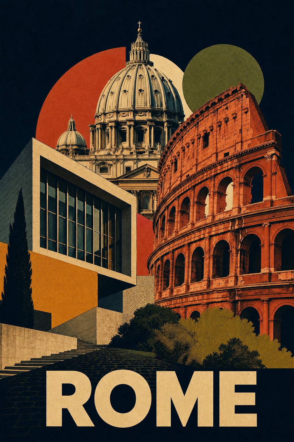 Rome miniature diorama
